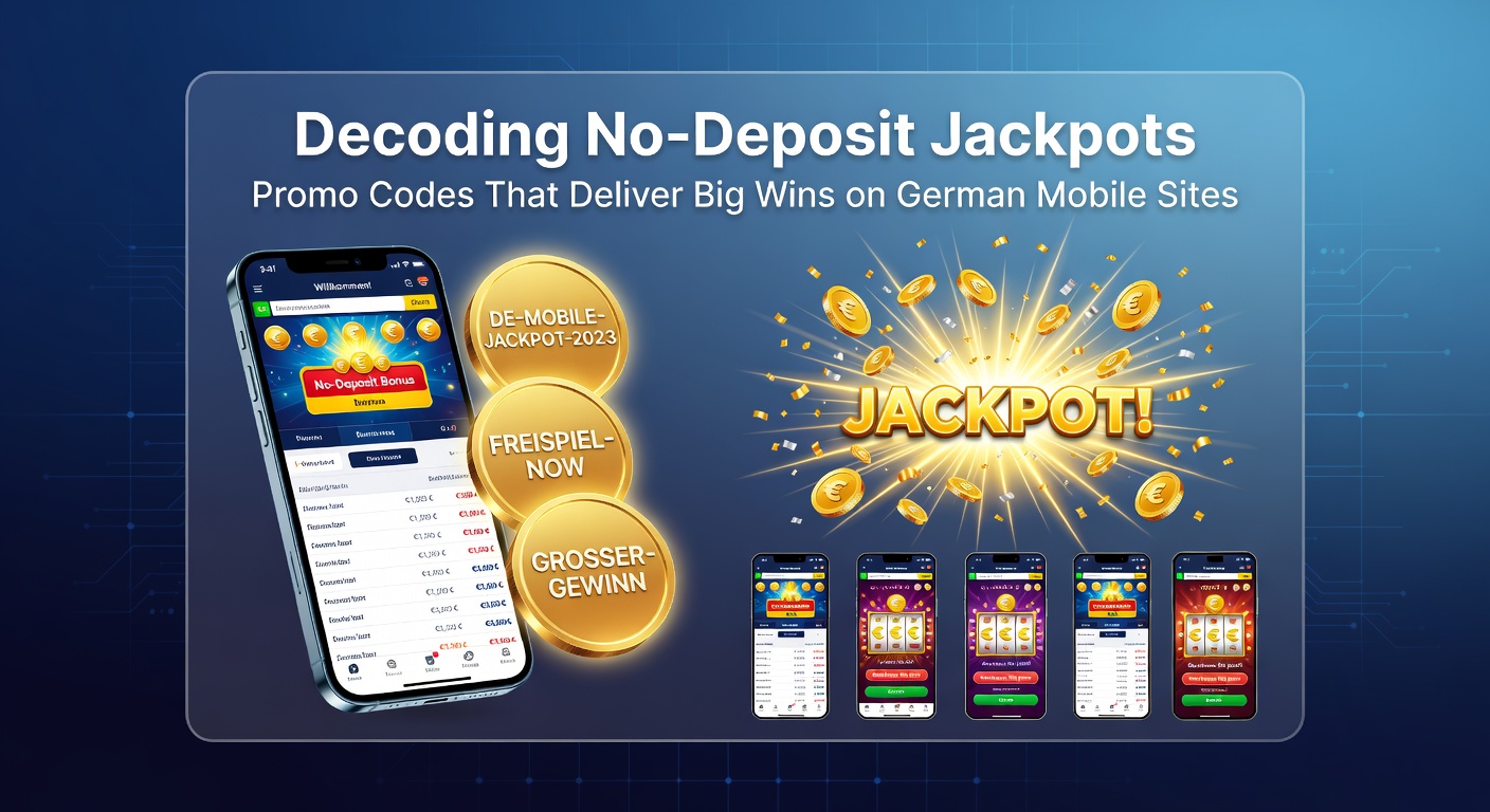 Grafik mit Promo-Code-Aktivierung und explodierendem Jackpot-Gewinn auf einem Tablet in deutscher Casino-App