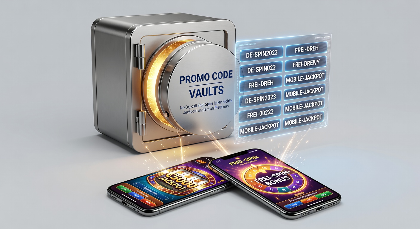 Smartphone zeigt explodierenden Jackpot mit Free-Spin-Symbolen und deutschen Casino-Logos im Hintergrund