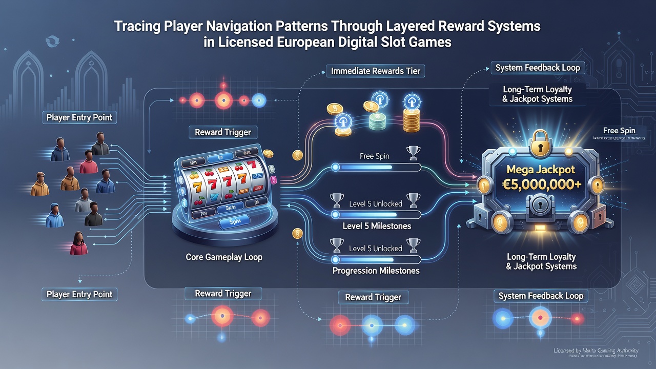 Visualisierung von Datenströmen und Spielerpfaden in lizenzierten europäischen Slot-Umgebungen